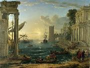 Claude Lorrain The Embarkation of the Queen of Sheba oil painting artist